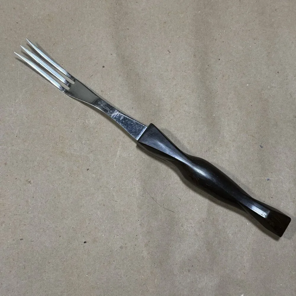 Cutco # 1726 Turning Fork Brown Handle Made in USA